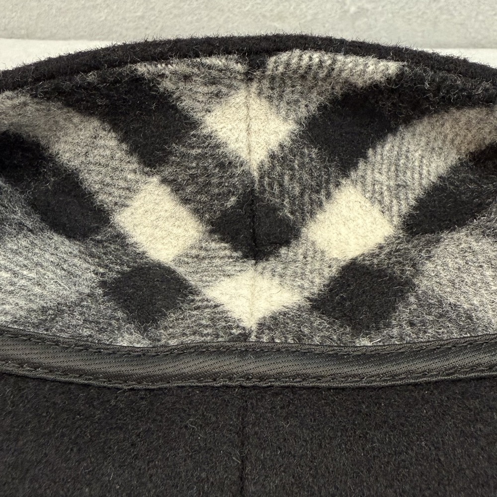 Burberry London England Wool Cashmere Chesterfield Coat 48 38 Blk‎ Velvet Collar - Picture 12 of 16